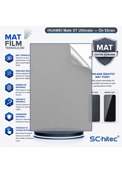 Mate Xt Ultimate Uyumlu Ön Yüzey Mat Hidrojel Ekran Koruyucu 49115973