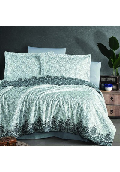 Maxstyle Saten Deluxe Orya Double Nevresim Takımı Desenli