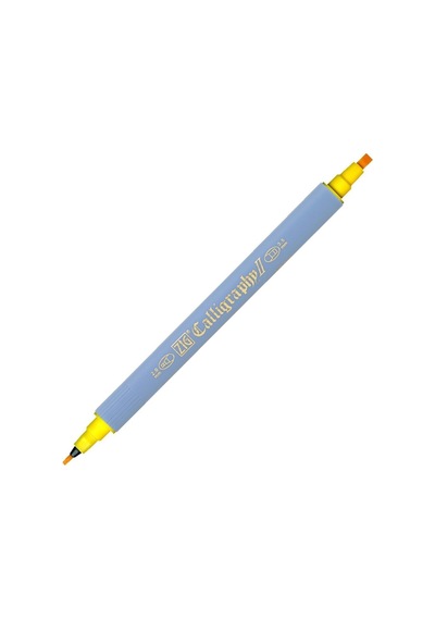 Kaligrafi Kalemi Çift Uçlu 2mm + 3.5mm Tc-3100 050 Yellow