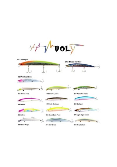 Fujin Volt VL125S 14gr 12.5cm Slow Sinking Maket Balık