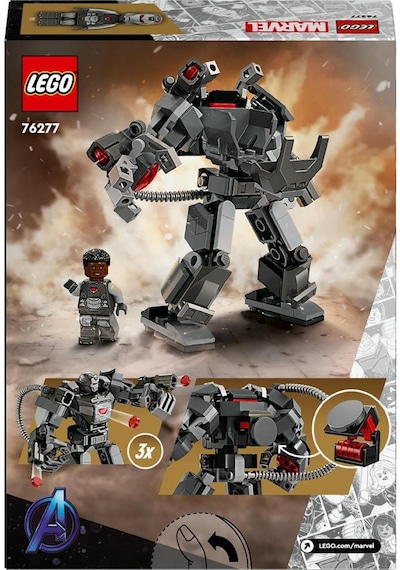 LEGO® Marvel 76277 War Machine Robot Zırhı 154 Parça