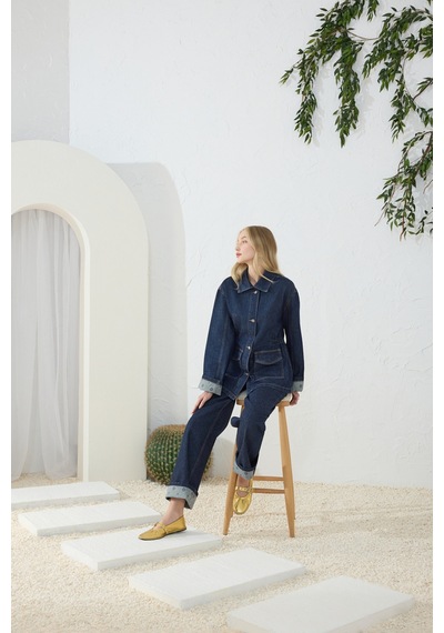 Aker Lacivert Denim Ceket Lacivert Lacivert
