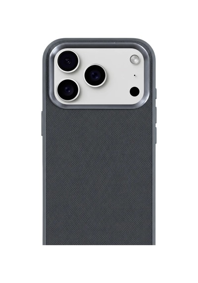 Premium Fabric Cover Graphite Shadow İphone 17 Pro Gri