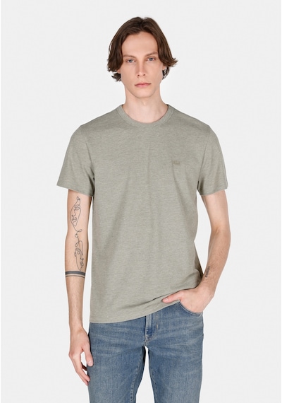Colin's Colins Regular Fit Yuvarlak Yaka Düz Erkek Kısa Kol Tişört Cl1073962 Q1.v1 Olm Olive Melange