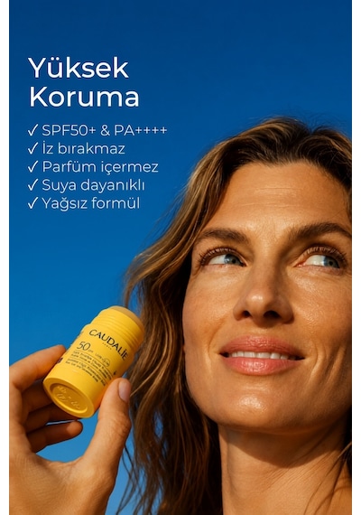 Caudalie İz Bırakmayan Yüksek Korumalı Stick Güneş Kremi 15gr