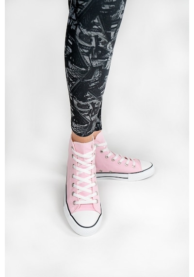 Kadın Keten Spor Ayakkabı Pembe (545291678) Pembe