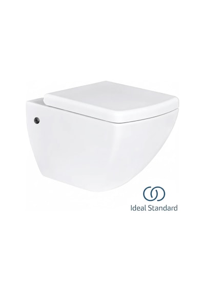Ideal Standard Strada Yavaş Kapanan Klozet Kapağı, Beyaz, Metal Menteşeli Z299701 Beyaz