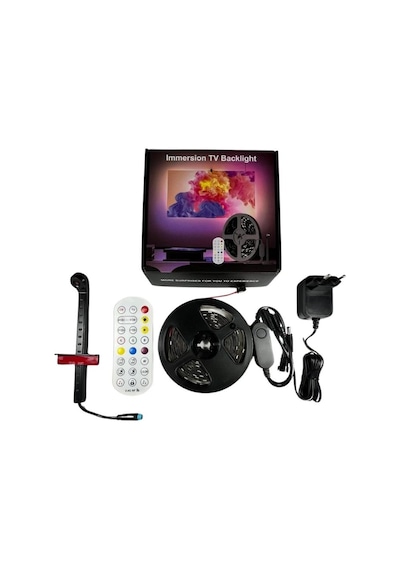 TV Arkası Ambilight LED Aydınlatma – Televizyon Ambiyans  için Dekoratif LED 5M