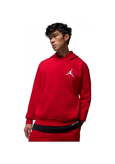 Nike Jordan Jumpman Fleece Pullover Hoodie Kırmızı Erkek Sweatshirt Kırımızı