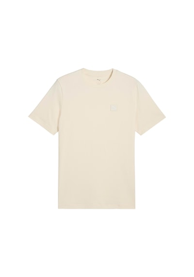 Puma Ess Elevated Tee Bej Erkek Kısa Kol T-shirt Bej