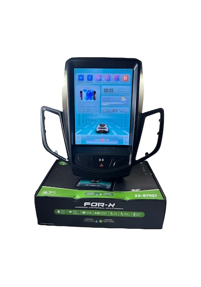 Ford Fiesta 2009-2014 For-x 4-64 Tesla Profesyonel Oem Multimedia 10"
