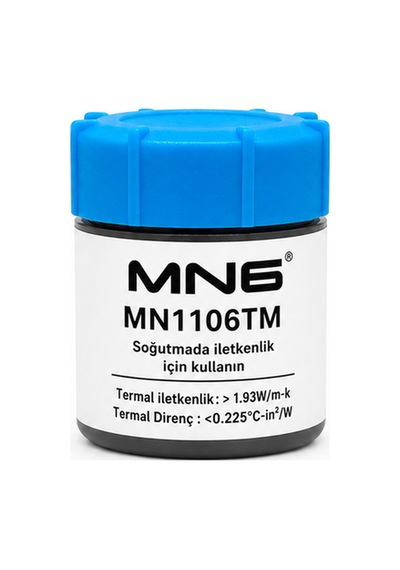 Mn1106tm 10 Gr Gri Termal Macun 1.93 W/mk Cpu Gpu Laptop Ekran Kartı Chipset Ps4 Ps3 Pc Soğutucu Macun