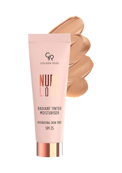 Nude Look Radiant Tinted Moisturiser - 02 Medium Tint - Canlı Ve Aydınlık Görünüm Veren Renkli Nemlendirici 0