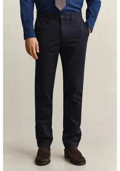 Gant Erkek Lacivert Slim Fit Chino Pantolon-24722
