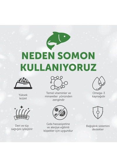 Superior Care Beyaz Tüylü Köpekler İçin Tahılsız Somonlu Küçük Irk Köpek Maması 1,5 Kg