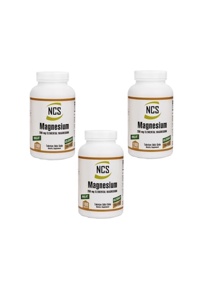Magnesium Malat Glisinat Taurat 180 Tablet 3 Kutu Magnezyum 540 Tablet