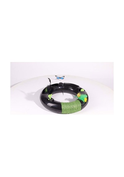 M-pets Halo Eco Kedi Oyuncağı Siyah 30,5x30,5x5,5 Cm 244-50075.01