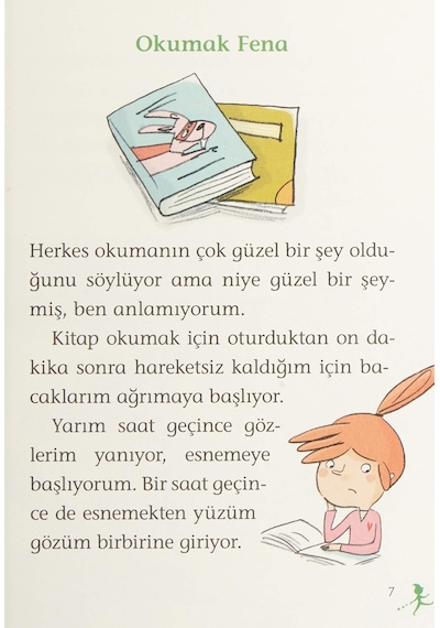 Okumayı Sevmeyen Çocuğun Hikayesi - Miriam Dubini - Yapı Kredi Yayınları