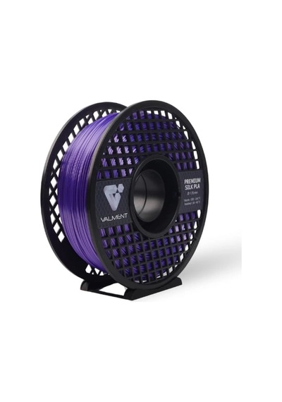 Valment Silk Pla Filament - Kristal Mor