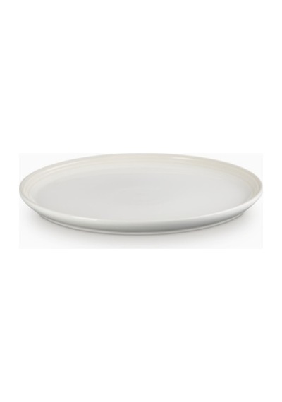 Le Creuset Coupe Kahvaltı Tabağı Modern Seramik Tasarım 22 Cm Krem
