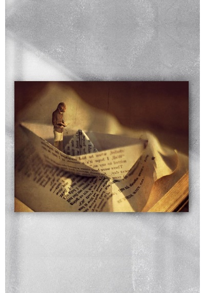Sanatsal Kitap Posteri 4