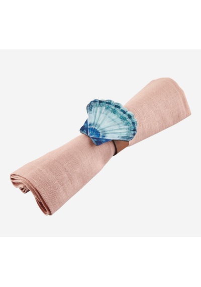 Mavi Polyester Peçetelik 2 Parça
