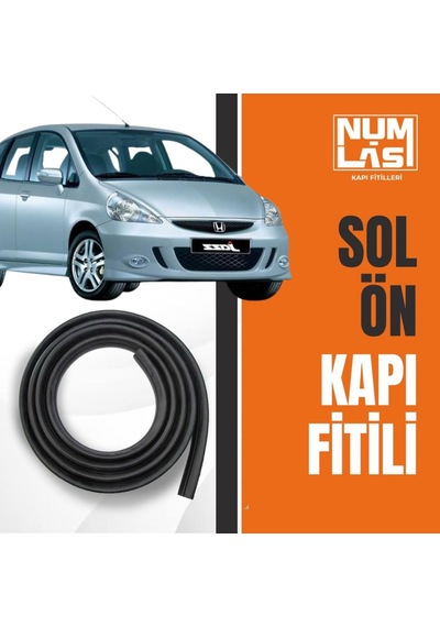 Honda Jazz 2001-2007 Sol Ön Kapı Fitili-a Kalite-numlas-nm6124