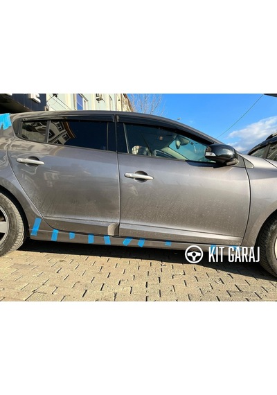 Renault Megane Marşpiyel Plastik Boyasız