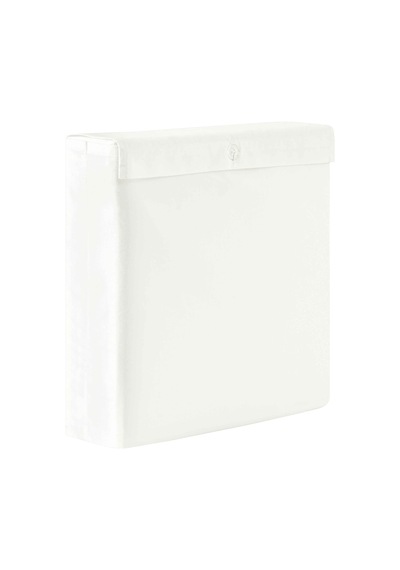 Linens White Collection Monoli Uc Pamuk Jakar Çift Kişilik Nevresim Takımı Beyaz