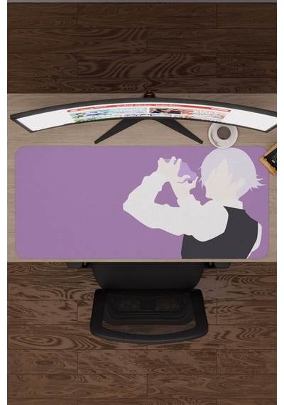 Death Parade Anime V3 - 90x40 Xxl Gaming Kauçuk Kaymaz Taban Mouse Pad Fare Altlığı