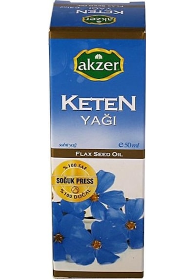 Akzer Keten Yağı 50 ML