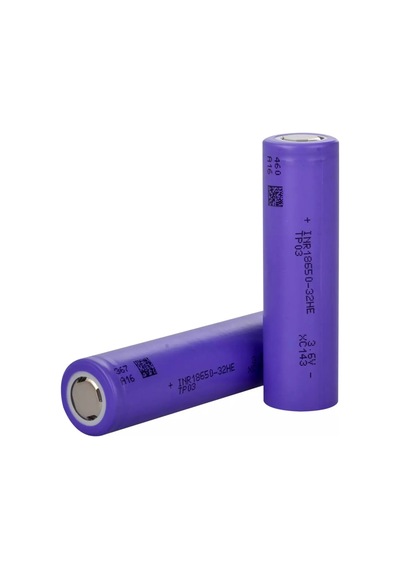 Tenpower Inr18650-32he 3.7 Volt 3200mah Li-ıon Şarj Edilebilir Pil 10a Deşarj
