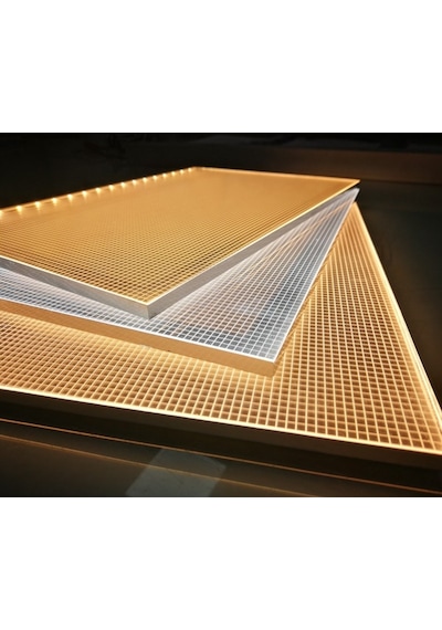 Oddity Akrilik Lazer Oyma Led Panel Lgp Led Tabela Tek Taraflı