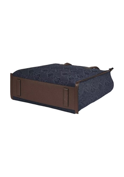Montblanc 4810 Denim El Çantası 221588 Mavi