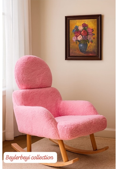 Başı Ayarlanabilir Sallanan Koltuk, Sallanan Koltuk Pembe