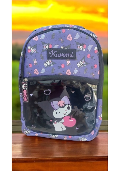 Kuromi Okul Çantası Seti 5 Parça Çok Renkli