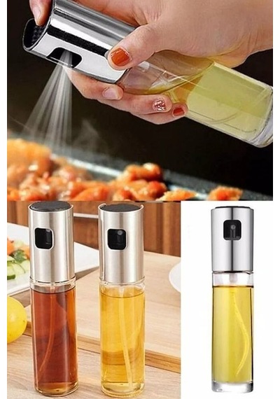 Tedar Sprey Cam Şişe Zeytinyağı Sirke Yağ Püskürtücü Yağdanlık 100 Ml Najmaddin 6411267