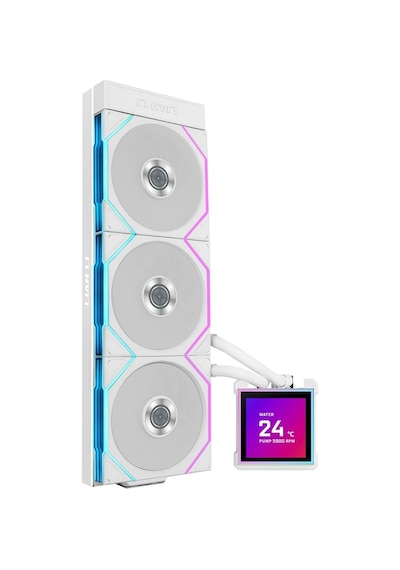 Lian Li Hydroshift Iı Lcd-s 360tl Beyaz Sıvı Soğutucu G89.ghs2lcds36tw.00