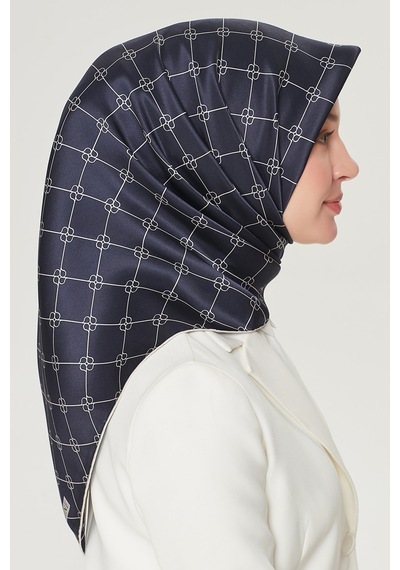 Armine Sura İpek Eşarp 8555d S Nostalji - 90x90 / 15