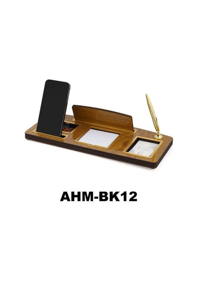 Ahşap Masa İsimliği Tek Kalemli Bk12