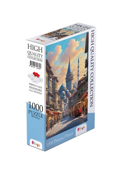 Btoys 1000 Parça Puzzle Beyoğlu 9019