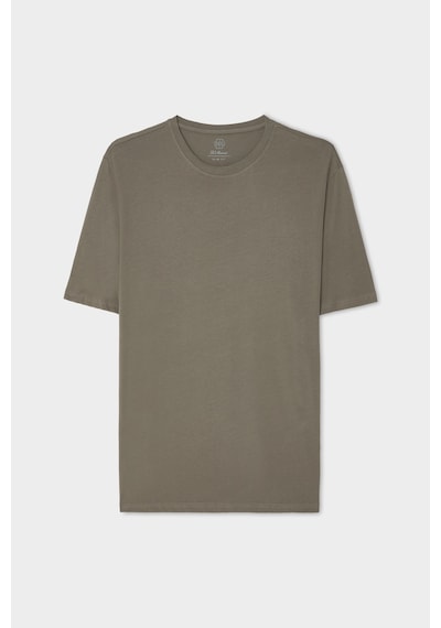 D'S Damat Ds Damat Slim Fit Vizon Bisiklet Yaka %100 Pamuklu Nefes Alabilen T-shirt 4hc141996753m V02