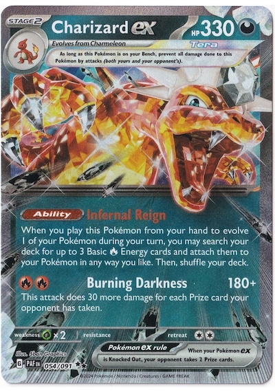 Charizard Ex 54 - Pokemon Paldean Fates - Pokemon Kartı Mint