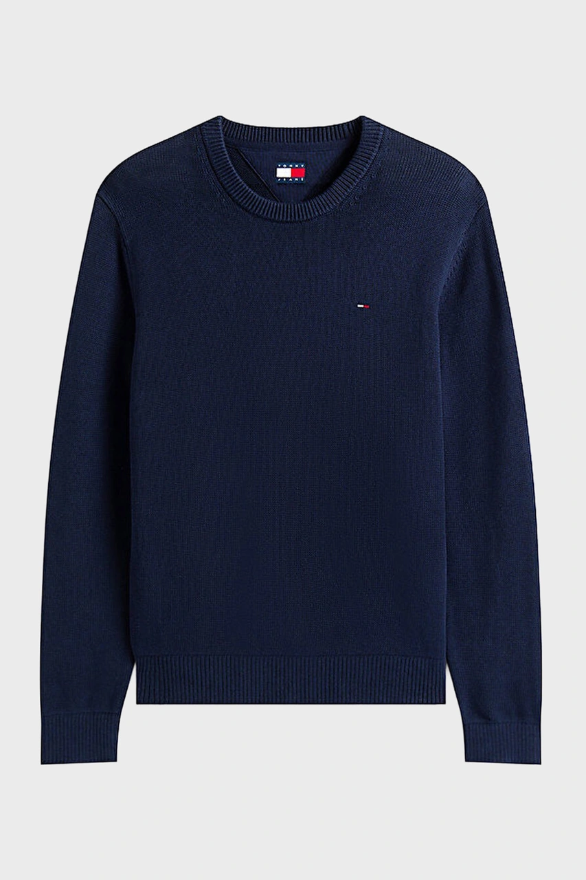 Tommy Jeans Erkek Kazak Dm0dm21787 C1g Lacivert Lacivert
