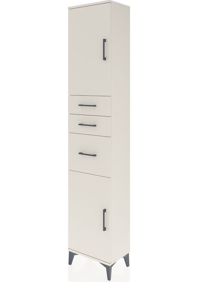 Arges Dolap 3 Raflı 3 Çekmeceli 2 Kapaklı 44x30x221 Aytaşı-ay... Aytaşı