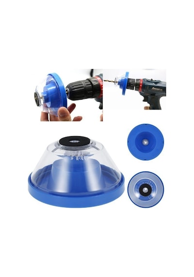 Hokorı Matkap Tozu Toplama Aparatı 4-10mm Uç Uyumlu - Tozsuz, Temiz Delme Ve Toz Tutucu Başlık