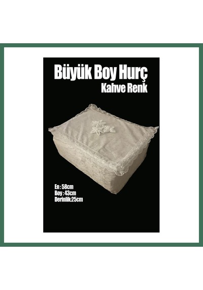 En-cag Çeyizlik Büyük Tek Hurç Çiçekli, Kadife Tek Hurç Çeyizlik Dantelli Hurç, Büyük Boy Hurç Bss Çok Renkli