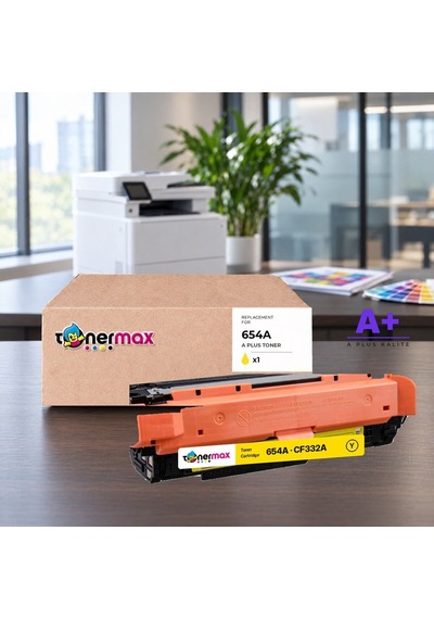Hp 654a Cf332a Sarı Uyumlu Toner A Plus / Color Laserjet Enterprise M651