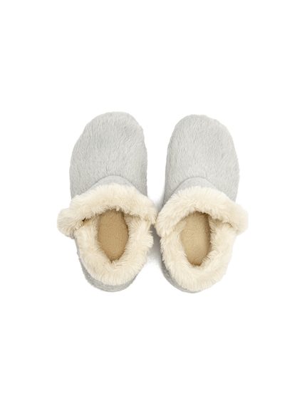 Twigy Elsa Peluş Kadın Ev Botu Gri 37/41