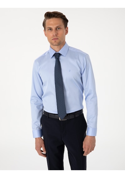 Pierre Cardin Erkek Koyu Mavi Gömlek Basic 50305127-vr032 Koyu Mavi